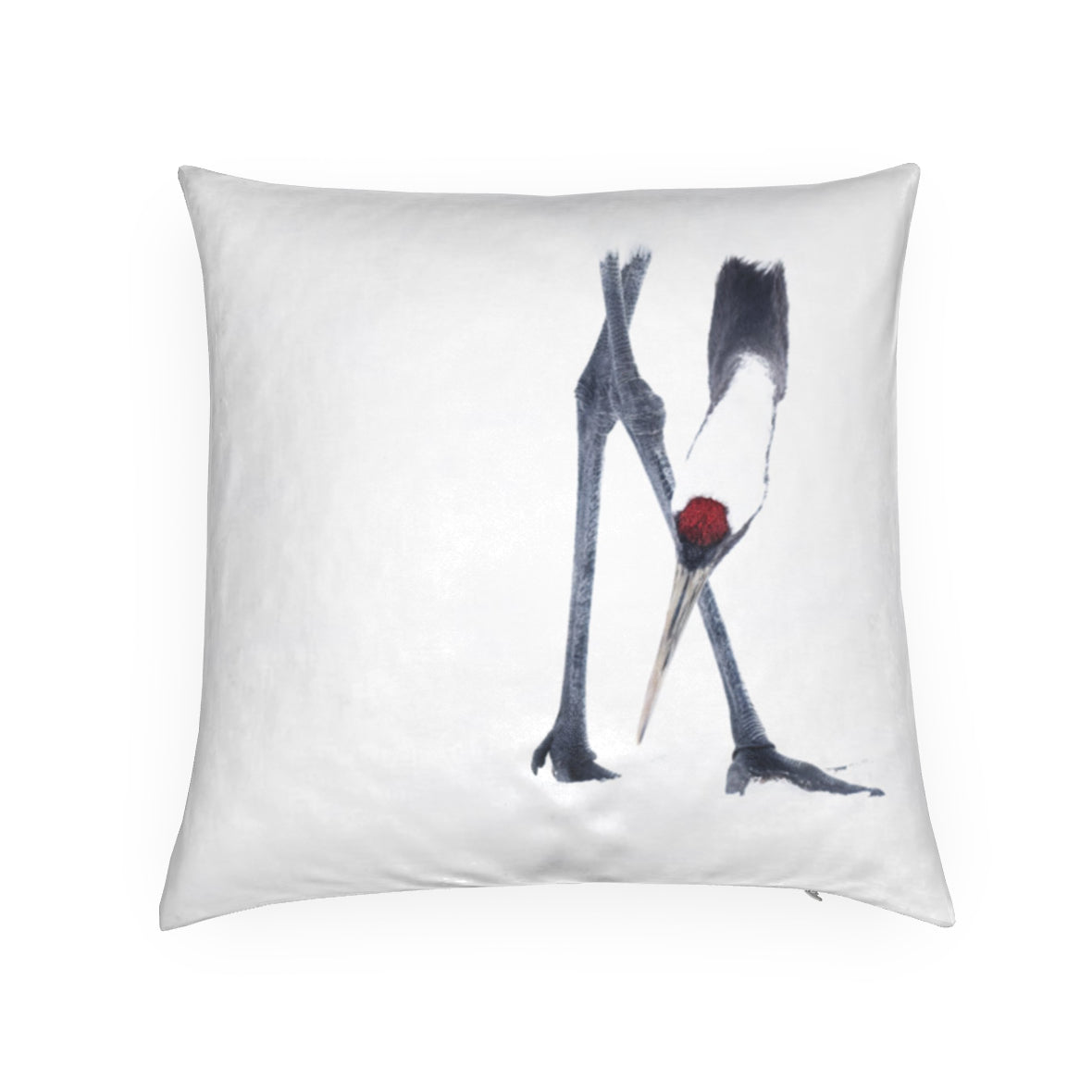 Red-crowned Crane cushion