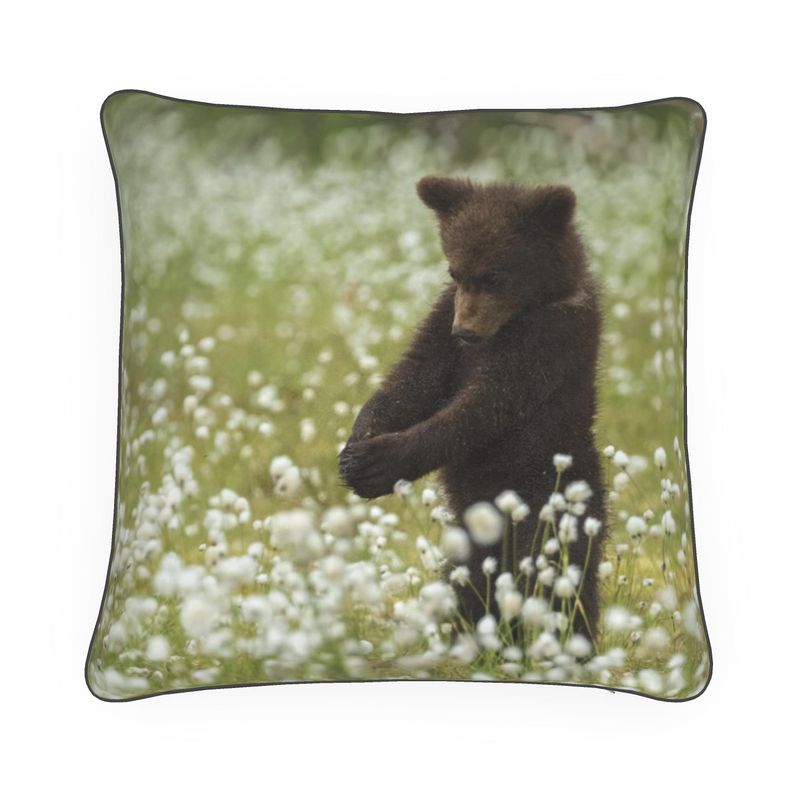 Brown Bear Ballerina Cushion